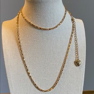Betsey Johnson Gold Chain Necklace
